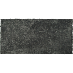 EVREN  - Shaggy vloerkleed - Donkergrijs - 80 x 150 cm - Polyester