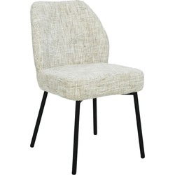 Livingfurn Eetkamerstoel Tess Cream