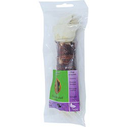Natuurlijke Snack kluif geknoopt plus eend 20 cm zak a 1st
