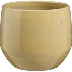 Mica Decorations Bloempot Matteo - 27x27x24 cm - Terracotta - Taupe