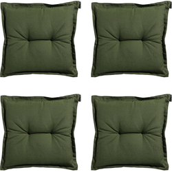 Madison -  Zitkussen Panama green - Ca. 50x50 cm - Set van 4