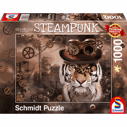Schmidt Schmidt Steampunk Tijger, 1000 stukjes - Puzzel - 12+