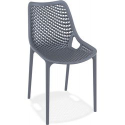 Moderne stoel BLOW 50x60x82 cm Grijs