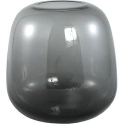 PTMD Vaas Mexx - 26x26x27 cm - Glas - Grijs