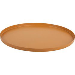 Present Time - Dienblad Servir Rond Medium - Okergeel
