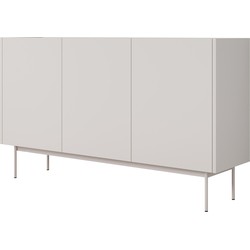 Meubella - Dressoir Calella - Beige - 144 cm