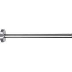 Handdoekstang - RVS - uitschuifbaar - 25 tot 40 cm - Handdoekrekken
