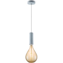 Home sweet home hanglamp Saga beton Pear - amber