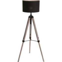 Mexlite vloerlamp Triek - zwart -  - 7175ZW