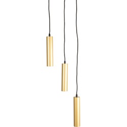 LABEL51 Hanglamp Ferroli - Antiek goud - Metaal - 3-lichts