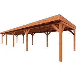 Trendhout douglas overkapping Refter, 1440 x 400 cm