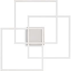 Ideal Lux - Frame - Plafondlamp - Metaal - LED - Wit