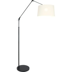 Steinhauer vloerlamp Prestige chic - zwart - metaal - 8183ZW