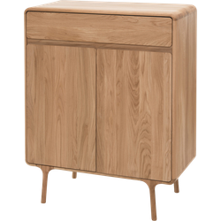 Fawn cabinet houten opbergkast naturel - 90 x 110 cm
