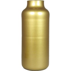 Bloemenvaas - mat goud glas - H35 x D15 cm - Vazen