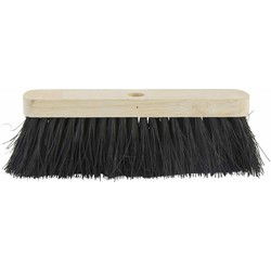 Betra Bezemkop - buitenbezem - zwart - FSC hout/natuurvezel - 30 cm - Bezem