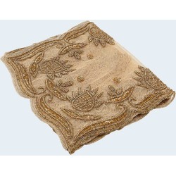 PTMD Tafelkleed Elvive - 300x40x0 cm - Polyester - Goud