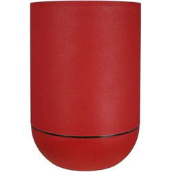 Bloembak - RISS - RIVIERA GRANIT TULIPE - Kunststof - Diameter 50 cm - Rood