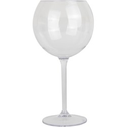 Depa Gin/cocktail glazen - 4x - transparant - onbreekbaar kunststof - 650 ml - Cocktailglazen
