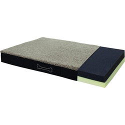 Sun Garden Losse Hondenkussen overtrek voor Sun Garden Buddy 120x72x10 Grijs/Antraciet