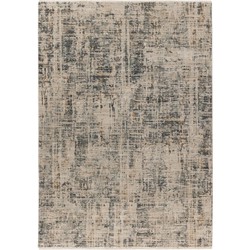 Tapijtenloods Vogue Vintage Vloerkleed Laagpolig Beige Grijs- 160x230 CM