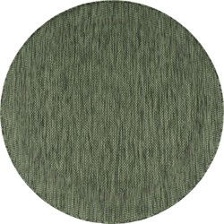 Binnen & Buitenkleed Romile - Kader / Lijstmotief - Groen - 200x280 cm