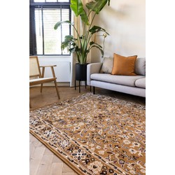 Vintage Vloerkleed Nazly Geel - Polypropyleen - 190 x 280 cm (L)