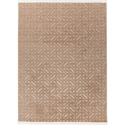 Basic Home Wasbaar Vloerkleed - Effen Tapijt- Soft & Anti-slip - Taupe- 200x280 CM