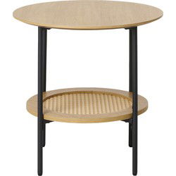 Nachtkastje Pensacola Naturel Ø50cm - Giga Living