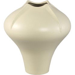 PTMD Vaas Ginos - 32x32x35 cm - Keramiek - Creme