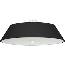Plafondlamp minimalistisch vega zwart