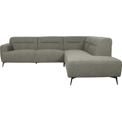 LABEL51 Hoekbank Bolzano - Truffel grijs - Boucle - Rechts