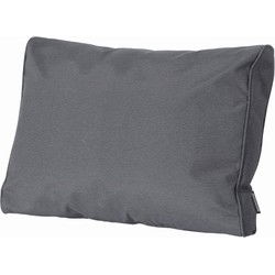 Lounge rug soft Outdoor panama grey 60 cm x 43 cm (2 stuks)