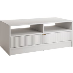 Meubella Salontafel Tavares - Wit - 100 cm