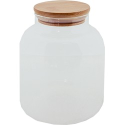 Clayre & Eef Voorraadpot  1200 ml Glas Voorraadbus