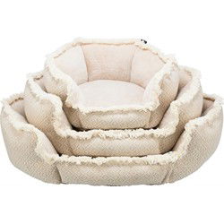 TRIXIE HONDENMAND BOHO HOEKIG BEIGE 50X50 CM