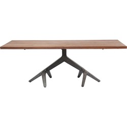 Kare Eettafel Roots Dark 220cm