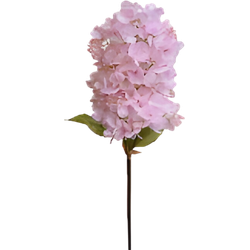 Kunst hortensia pluim lichtroze 85 cm