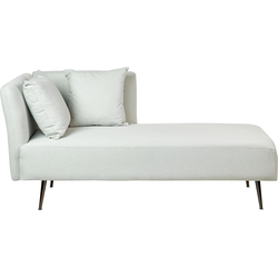 Beliani RIOM - Chaise longue-Groen-Polyester