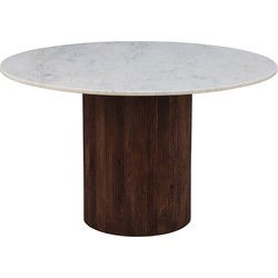 Eettafel Parijs rond 130cm