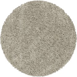 Tapijtenloods Monaco Soft Rond Shaggy Hoogpolig Vloerkleed Beige- 200 CM ROND