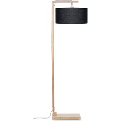 Vloerlamp Himalaya - Bamboe/Zwart - Ø47cm