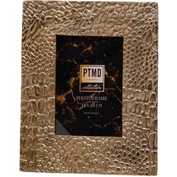 PTMD Nile Rechthoekige Fotolijst - 27 x 1 x 21 cm - Aluminium - Goud