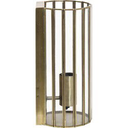 Light & Living - wandlamp - Strøby - brons - glas - E27 - 3120618