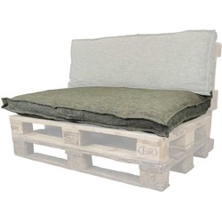 Unique Living - Palletkussen Nessa - 80x120x8 - Laurel Green