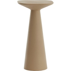 Light&living Bijzettafel 28x28x53 cm ABALA mat taupe