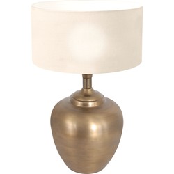 Steinhauer tafellamp Brass - brons - metaal - 40 cm - E27 fitting - 7206BR