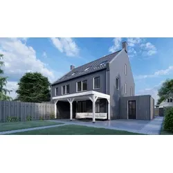 Trendhout | Aanbouwveranda Ancona | 7300x3300 | Combinatie 1