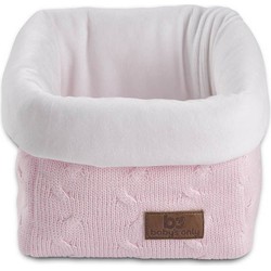 Baby's Only Commodemandje Cable - Baby Roze - 18x18x18 cm