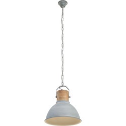 Mexlite hanglamp Emile - grijs -  - 7781GR